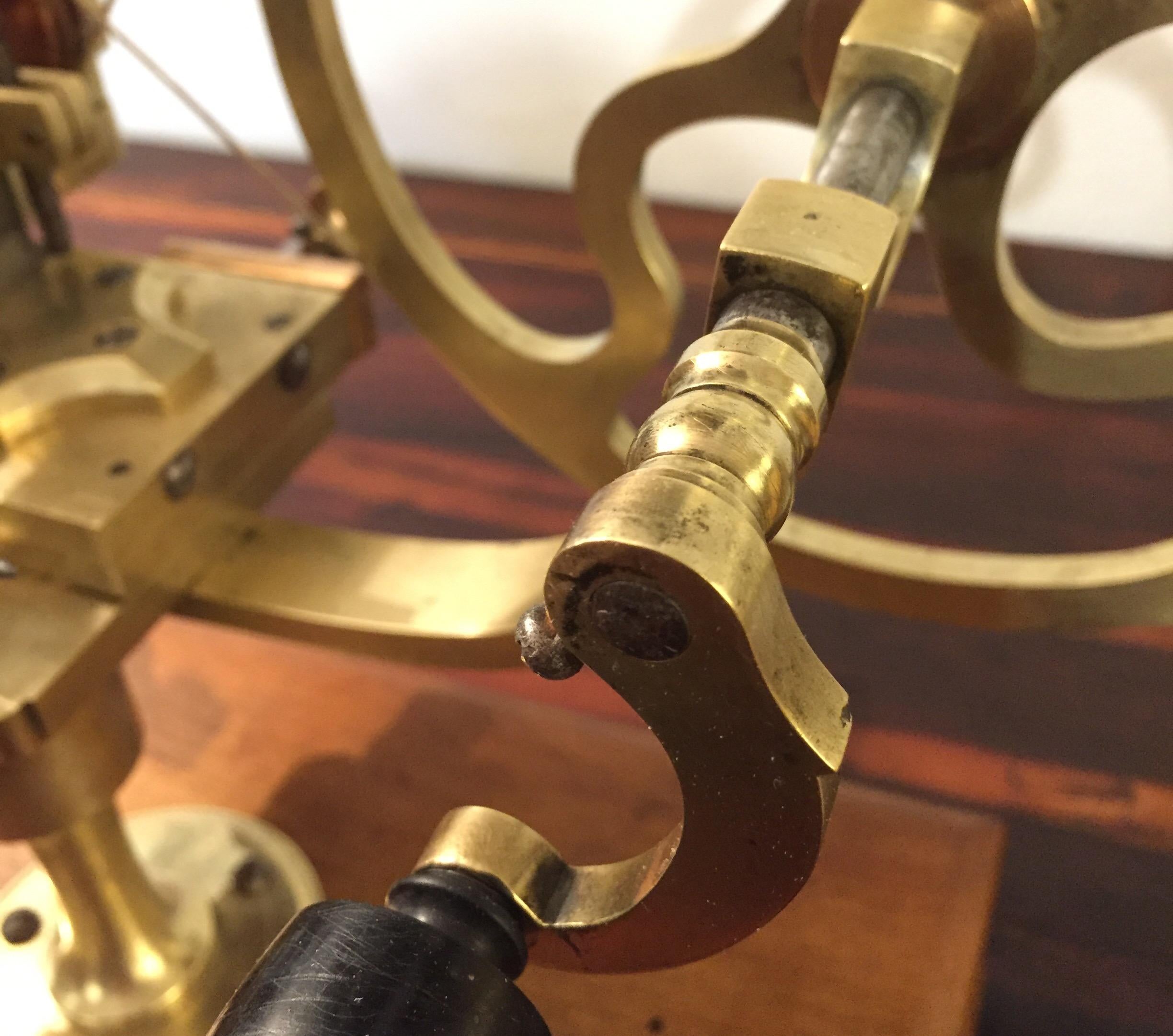 19. Jahrhundert Uhrmacherzahnrad Abrundungswerkzeug Wunderkammern Instrument 7