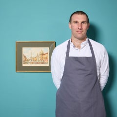 19th Century Watercolour of the Piazza Navona in Rome