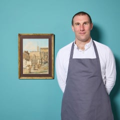 Acquerello del XIX secolo del Foro Romano