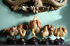 19th C Wax Anatomical Models Human Heart Growth Scientific Medical F.Ziegler