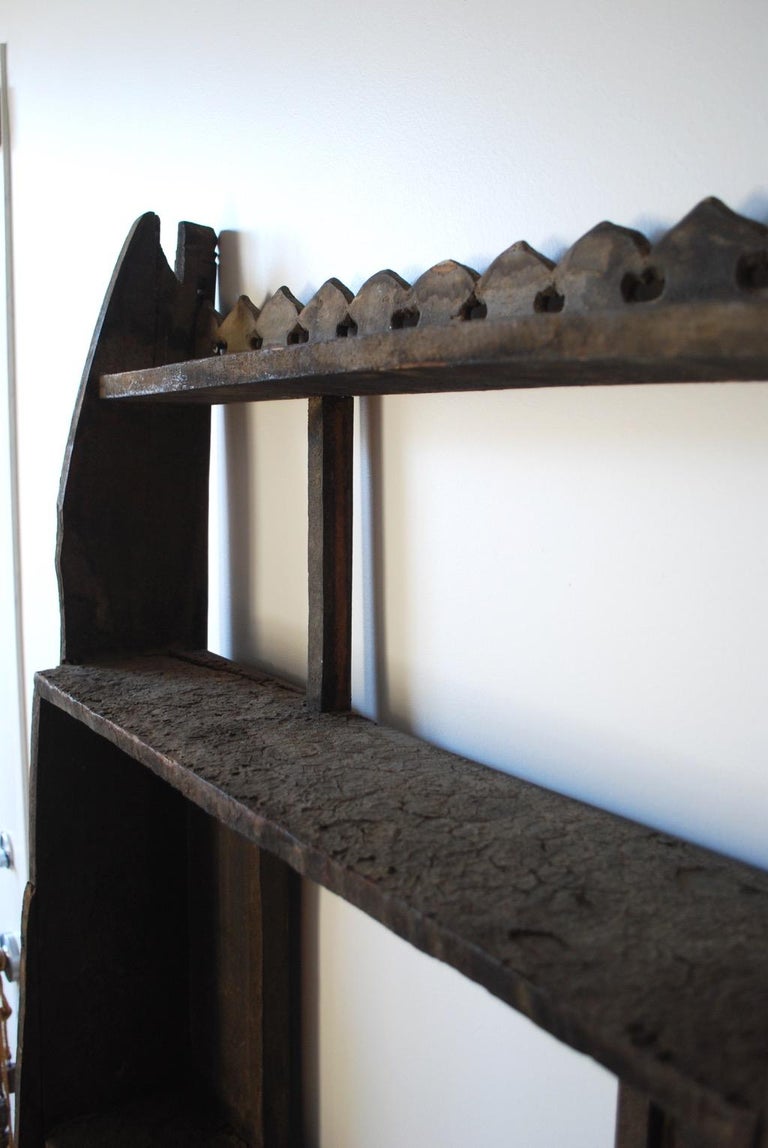 19th Century Weathered Japanese Shelf/Rack at 1stDibs