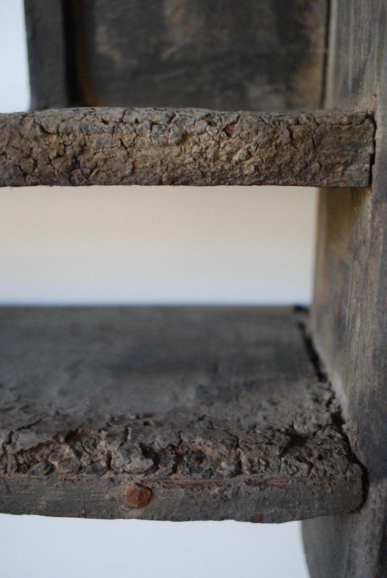 19th Century Weathered Japanese Shelf/Rack at 1stDibs
