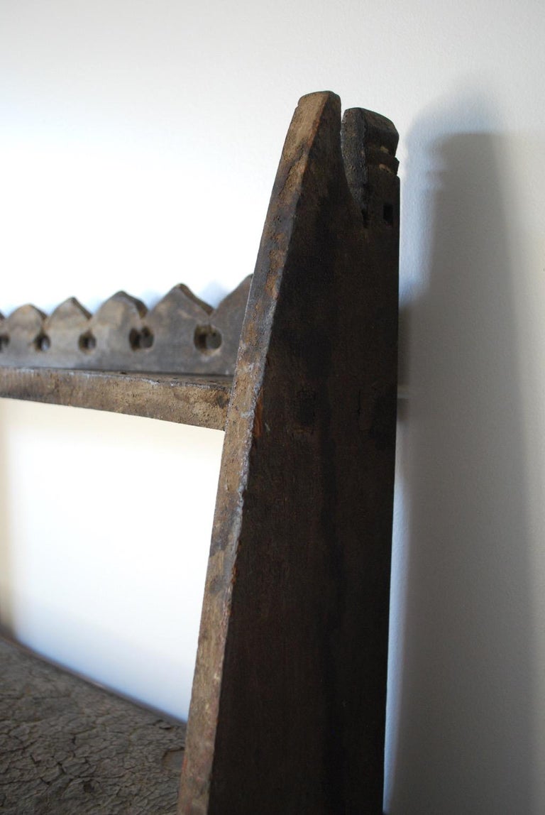 19th Century Weathered Japanese Shelf/Rack at 1stDibs