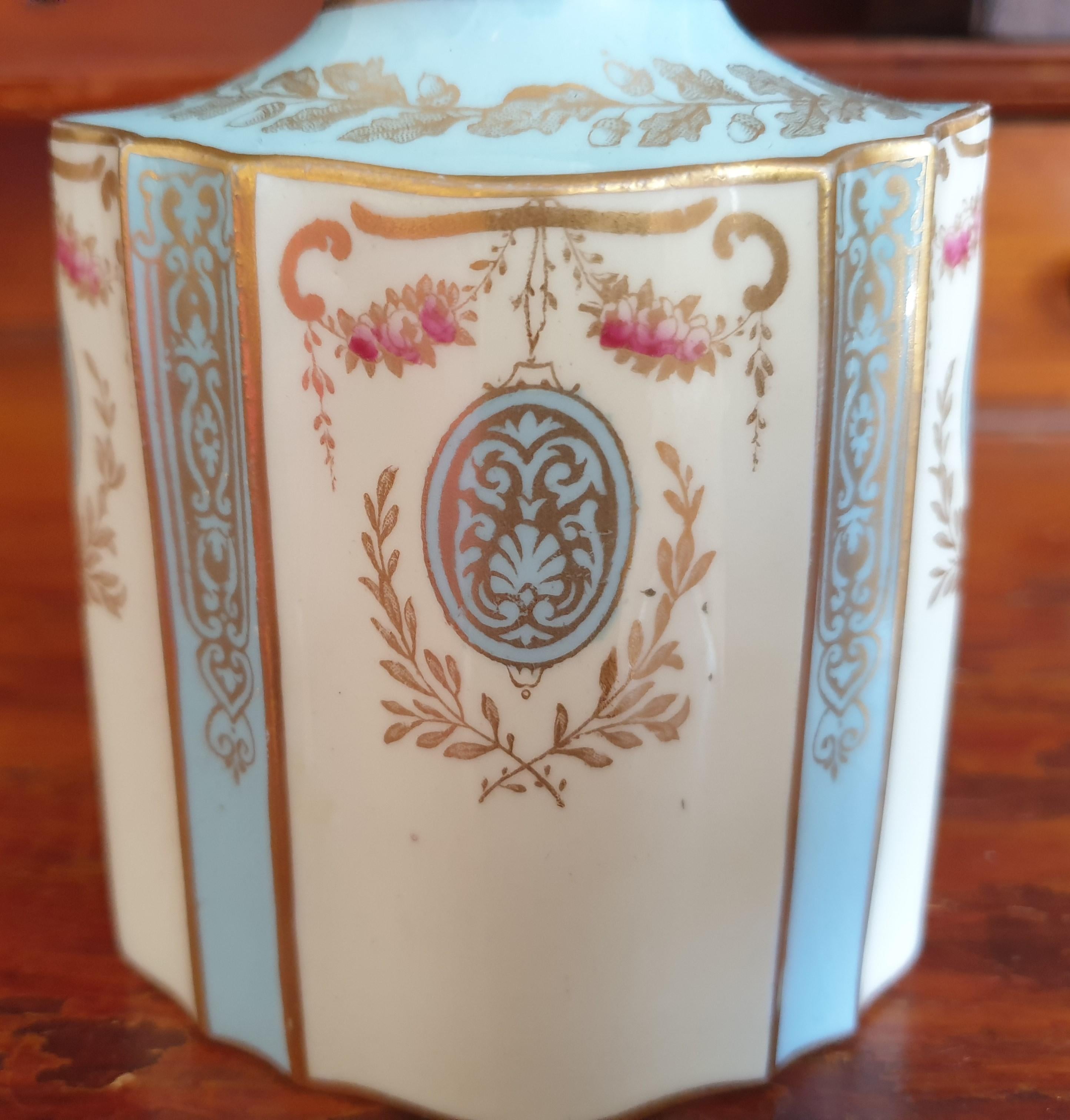 19th Century Wedgewood Tea Caddy 1