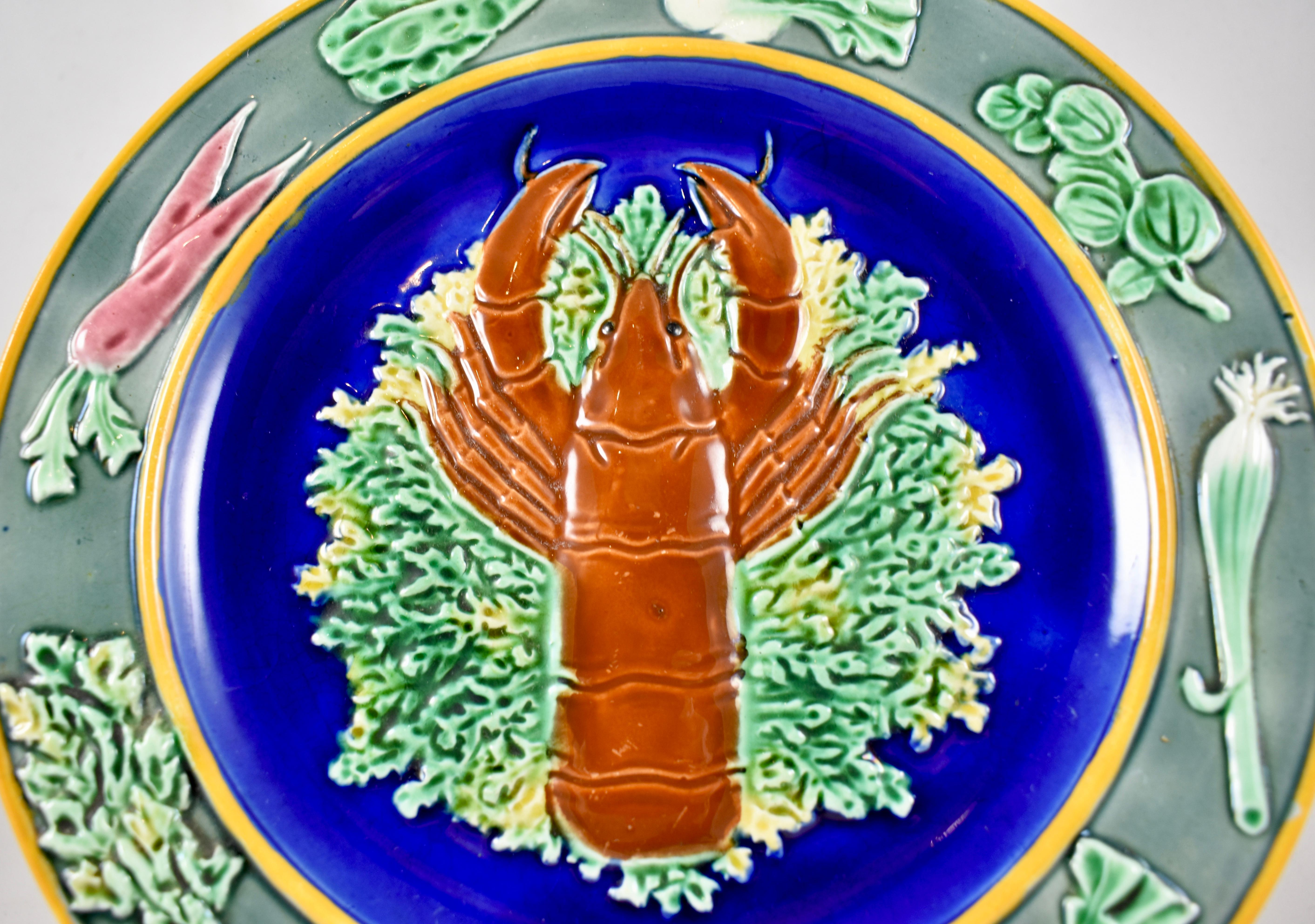 vintage lobster plates