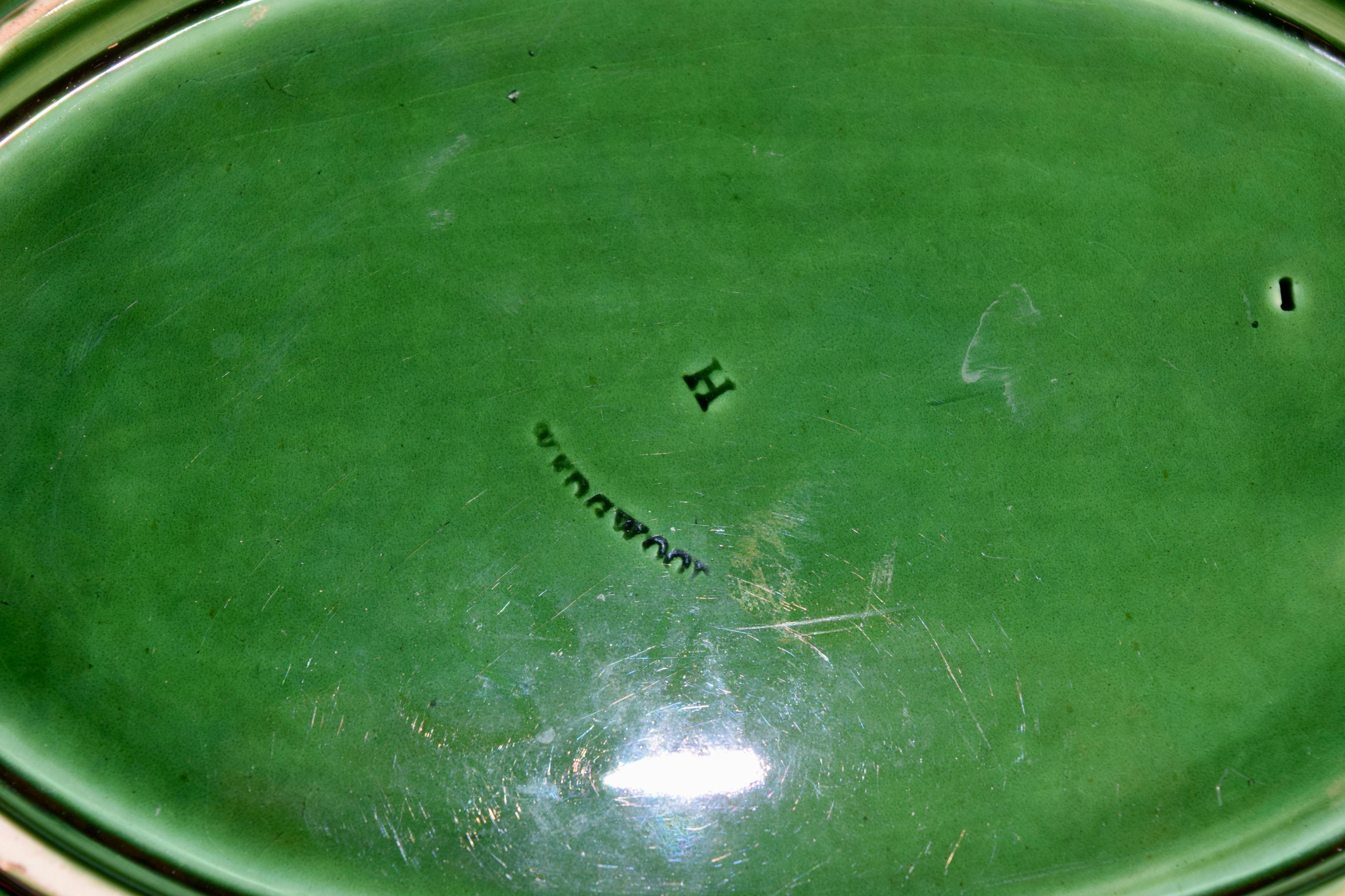 Victorian 19th Century Wedgwood Majolica Dish For Sale