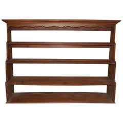 19th Century Welsh Dresser Plate Rack