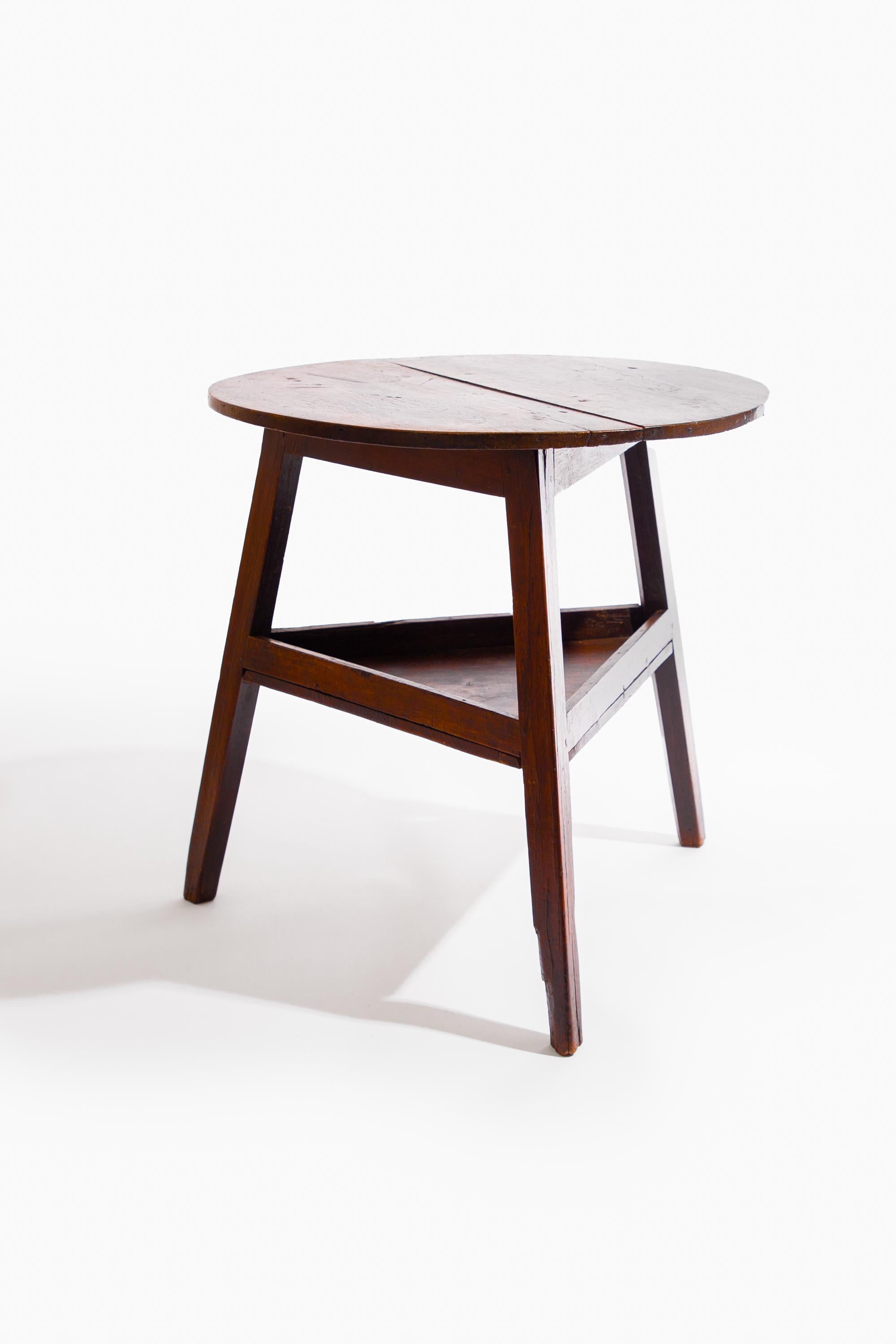 19. Jahrhundert Walisisch OAK Cricket Tisch im Zustand „Relativ gut“ im Angebot in London, GB