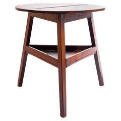 19th Century Welsh Oak Cricket Table