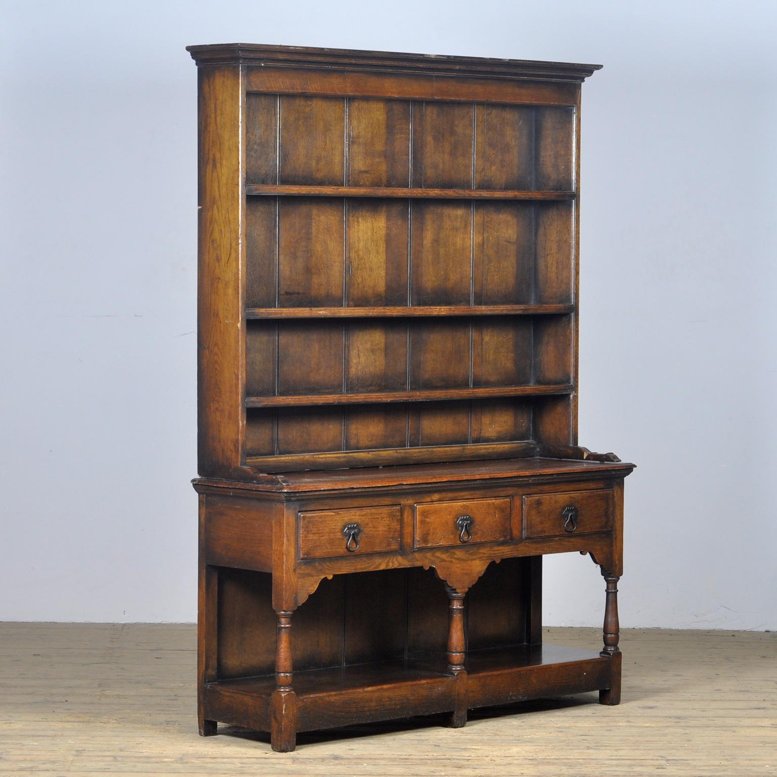 Georgian 19th Century, Welsh Oak Dresser