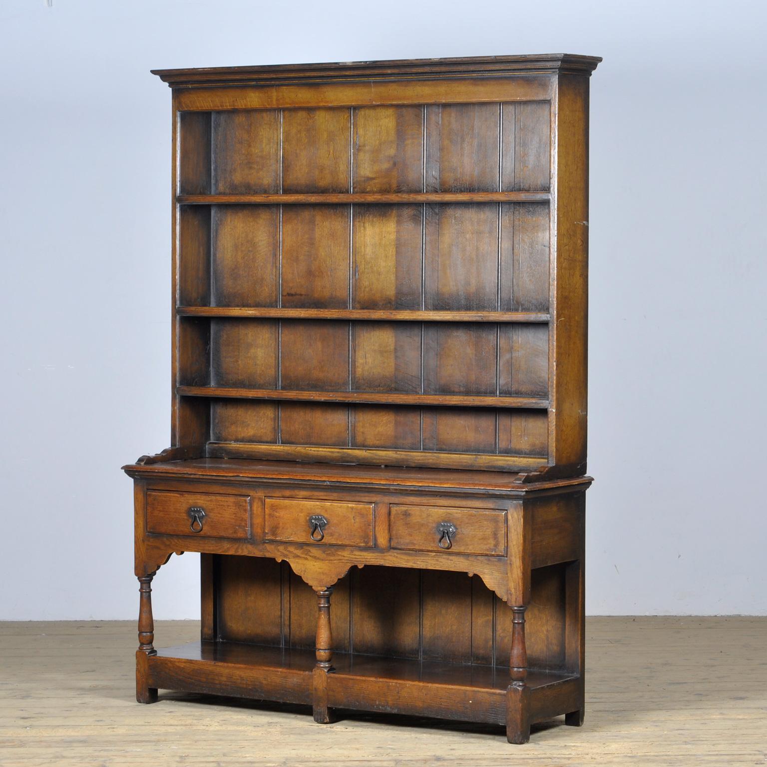 British 19th Century, Welsh Oak Dresser