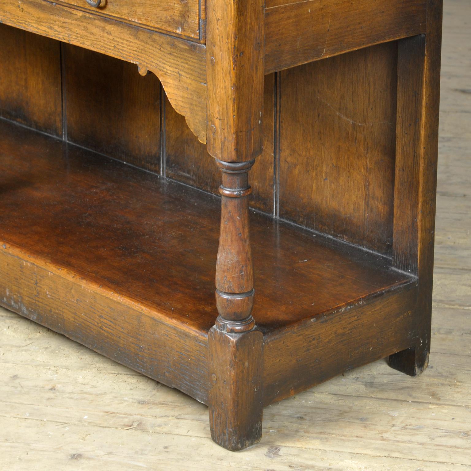 19th Century, Welsh Oak Dresser 2