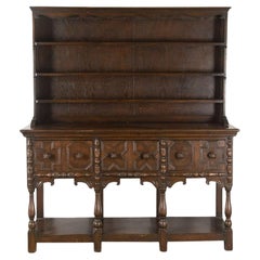 Antique 19th Century Welsh Oak Dresser