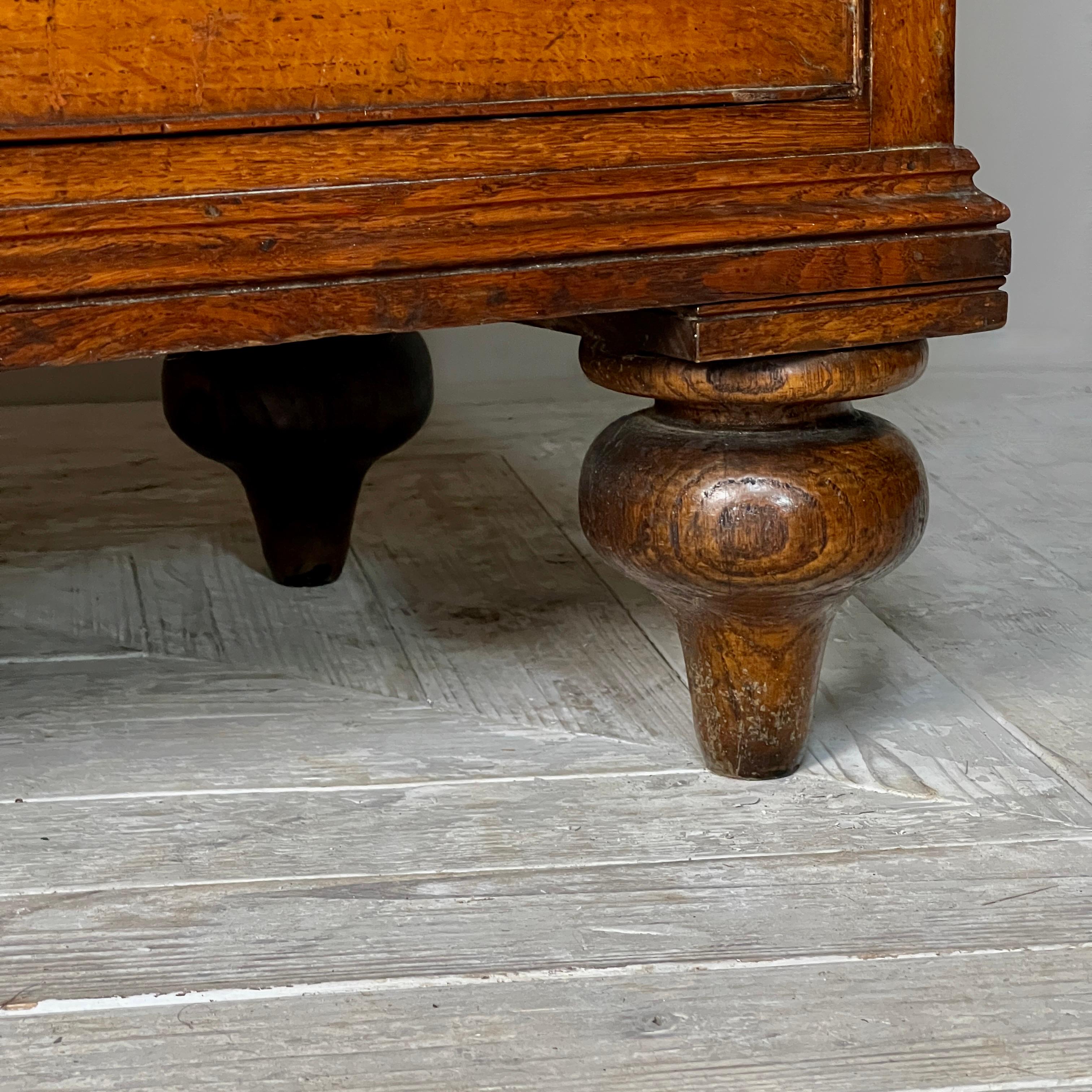 19Th Century Welsh Oak Housekeepers Cupboard Or Linen Press 5