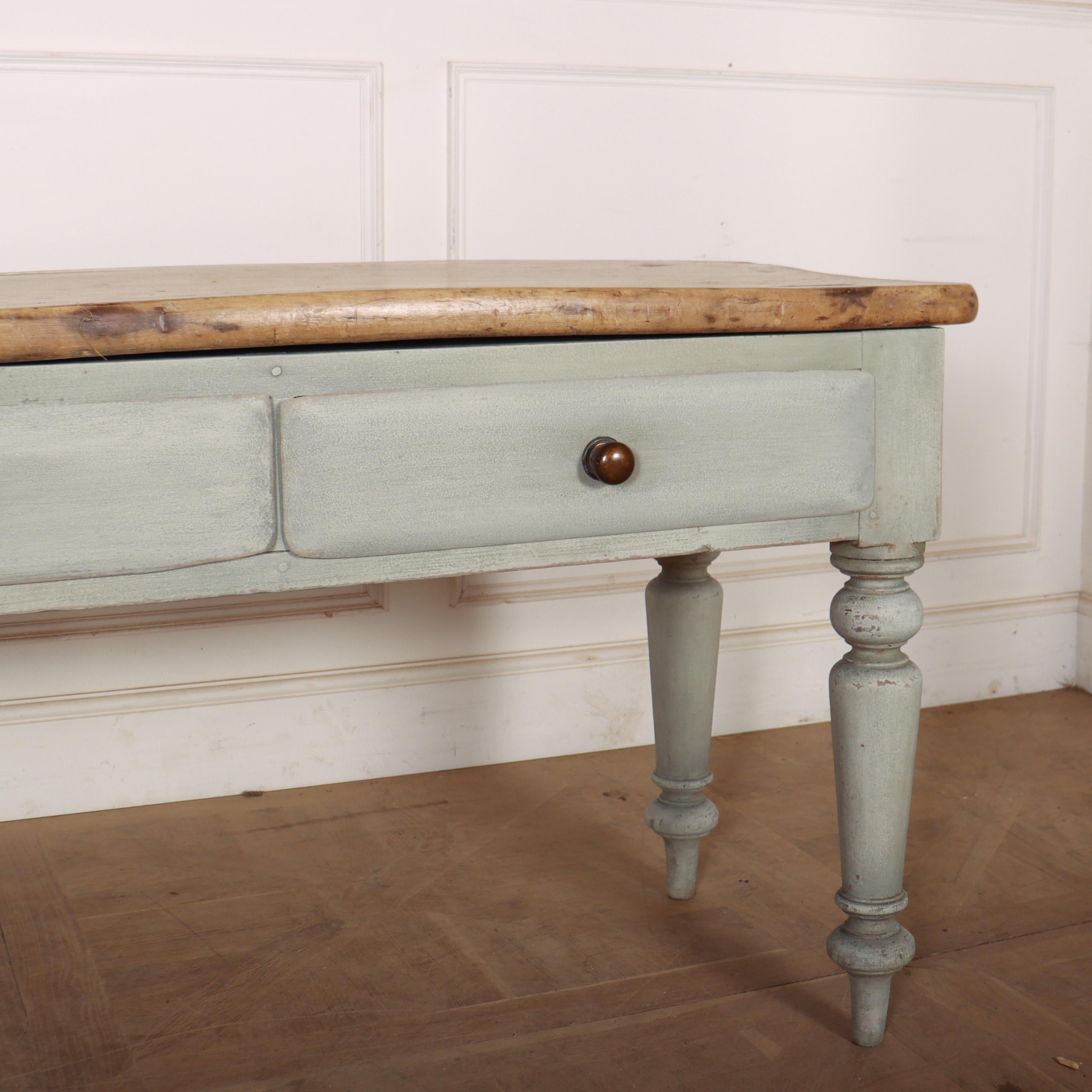 19th Century Welsh Painted Server In Good Condition For Sale In Leamington Spa, Warwickshire