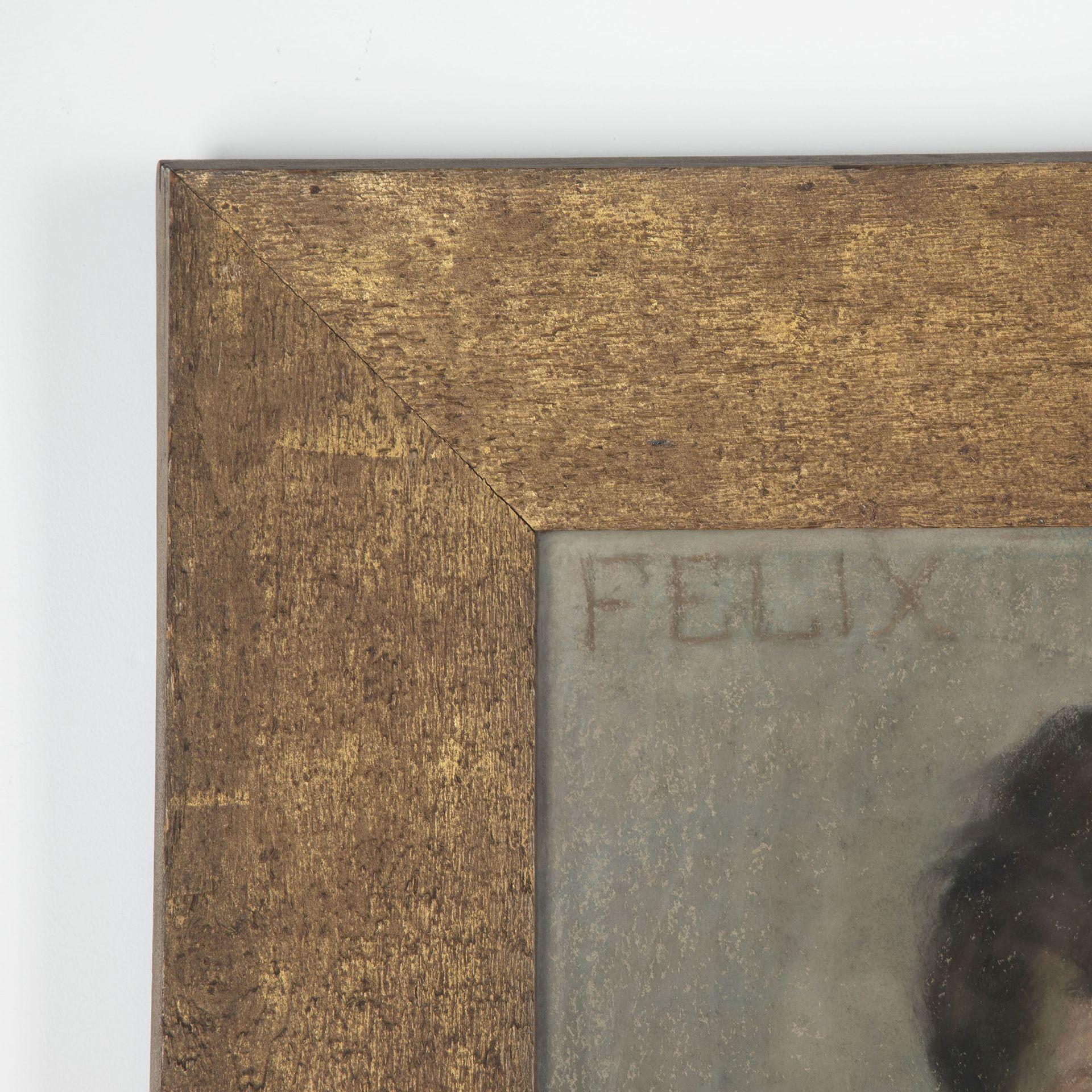 Walisisches Pastellporträt des 19. Jahrhunderts Felix Fripp von Gweny Griffiths im Zustand „Gut“ im Angebot in Gloucestershire, GB