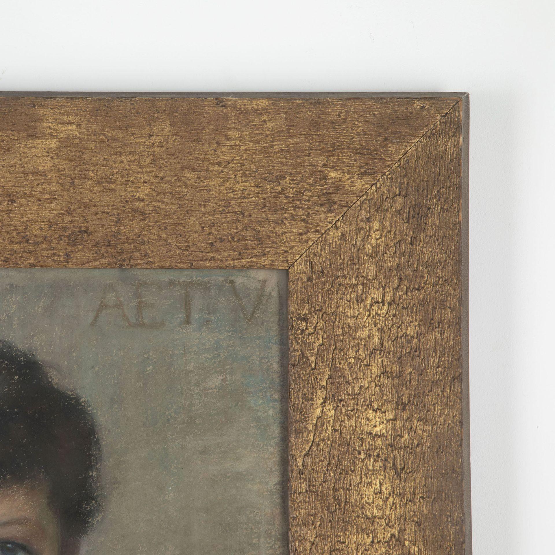 Walisisches Pastellporträt des 19. Jahrhunderts Felix Fripp von Gweny Griffiths (Leinwand) im Angebot