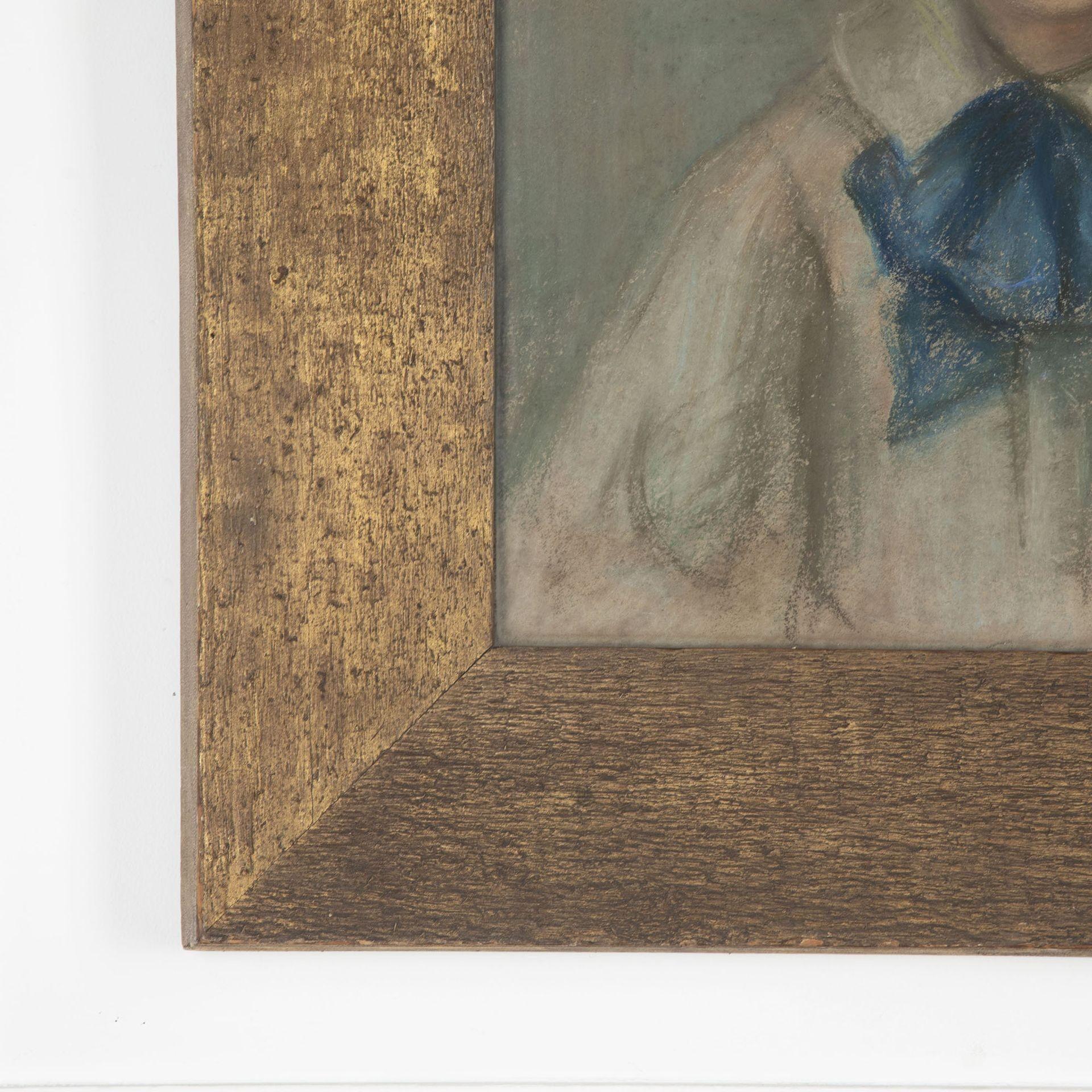 Walisisches Pastellporträt des 19. Jahrhunderts Felix Fripp von Gweny Griffiths im Angebot 1