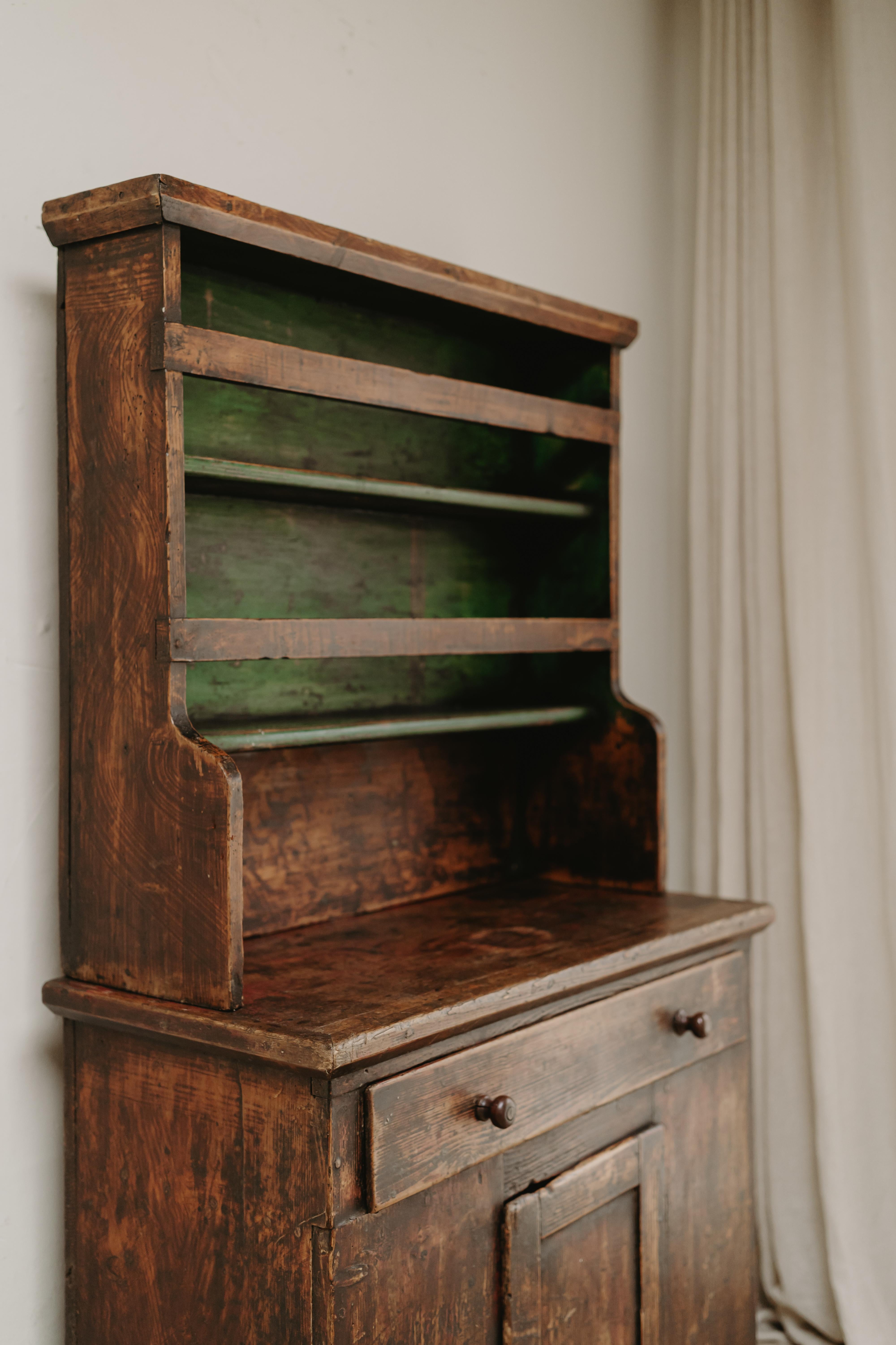 19th Century Welsh Primitive Cottage Dresser  For Sale 1