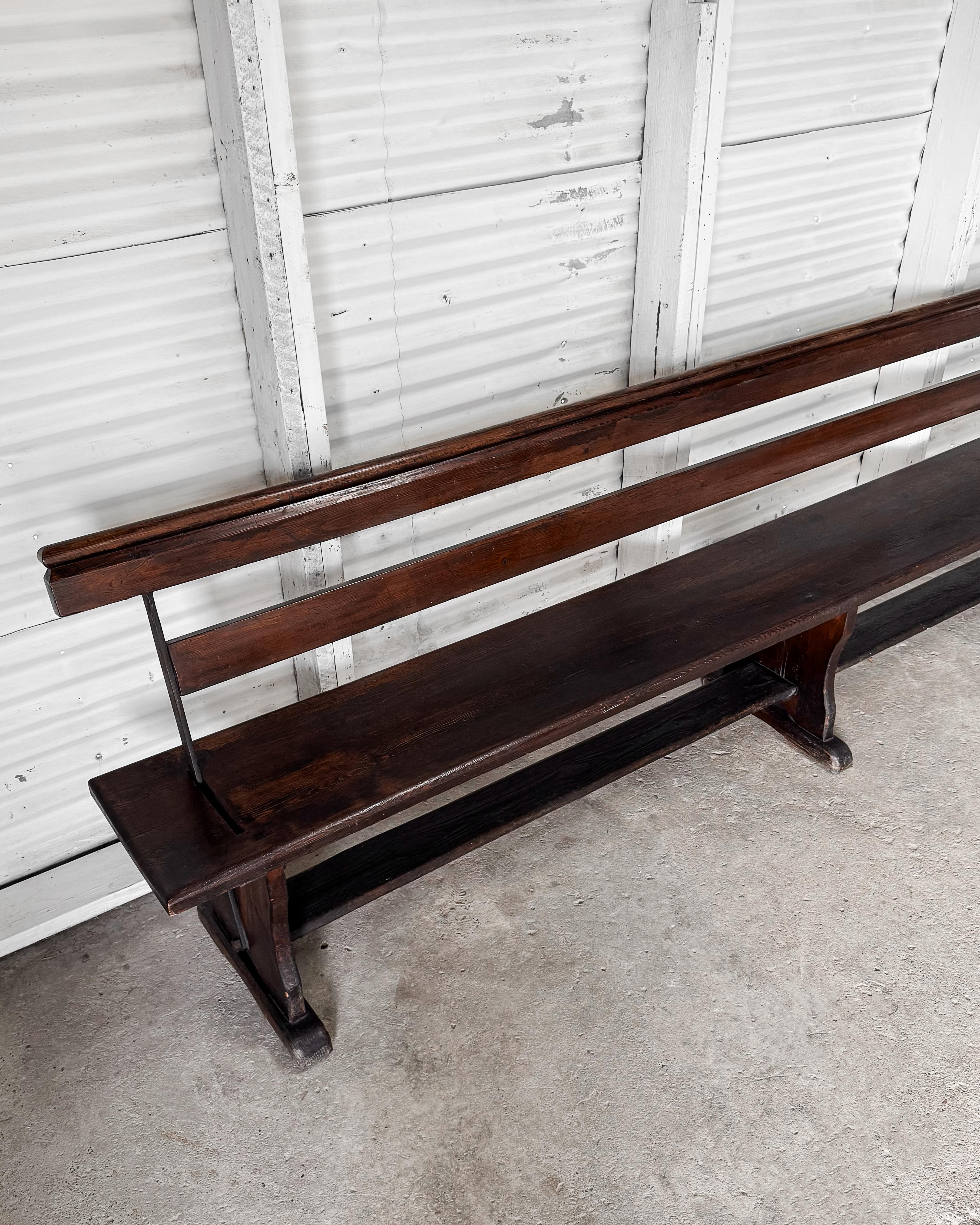 19th Century Welsh Railway Platform Bench 6