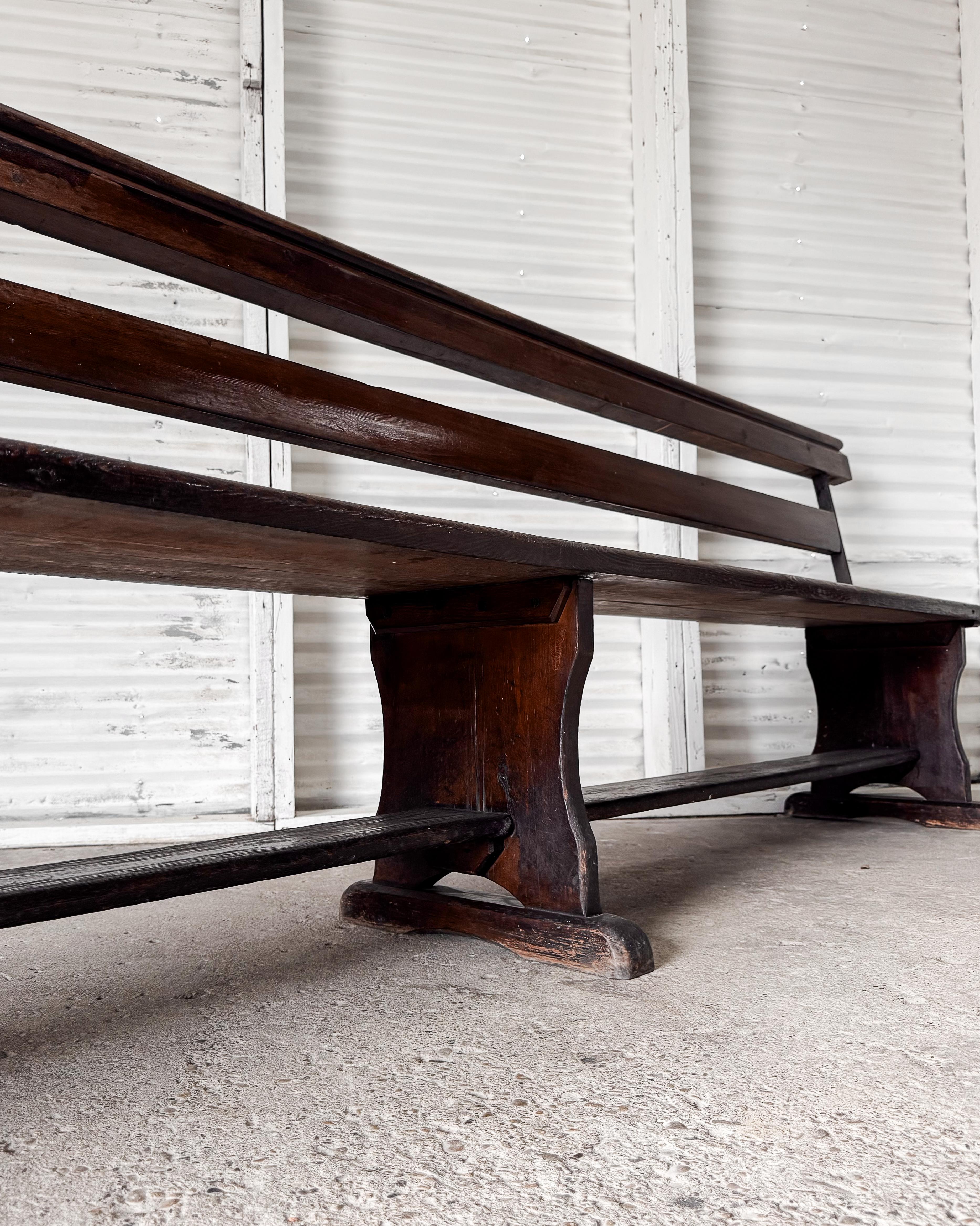 19th Century Welsh Railway Platform Bench 11