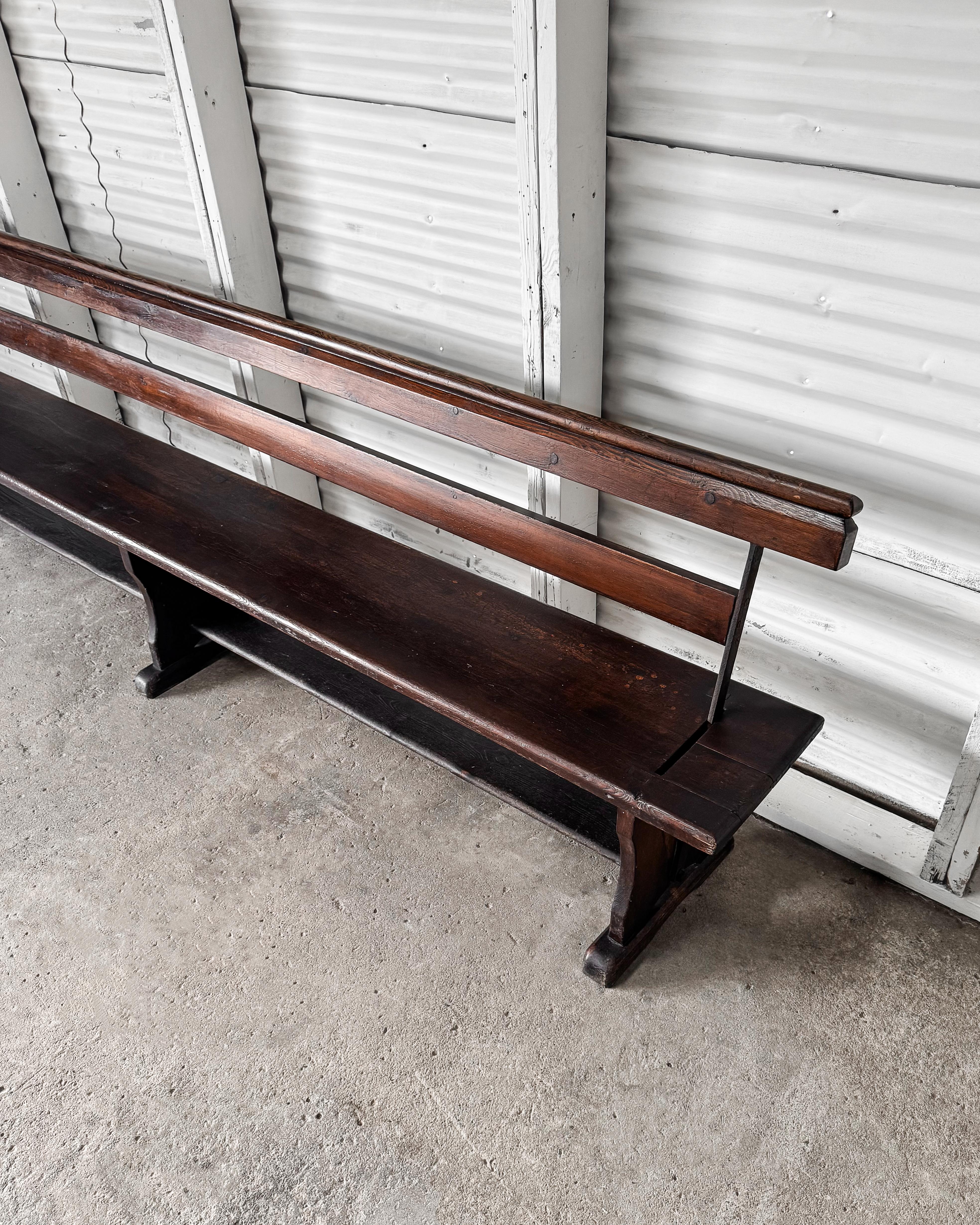 19th Century Welsh Railway Platform Bench 13