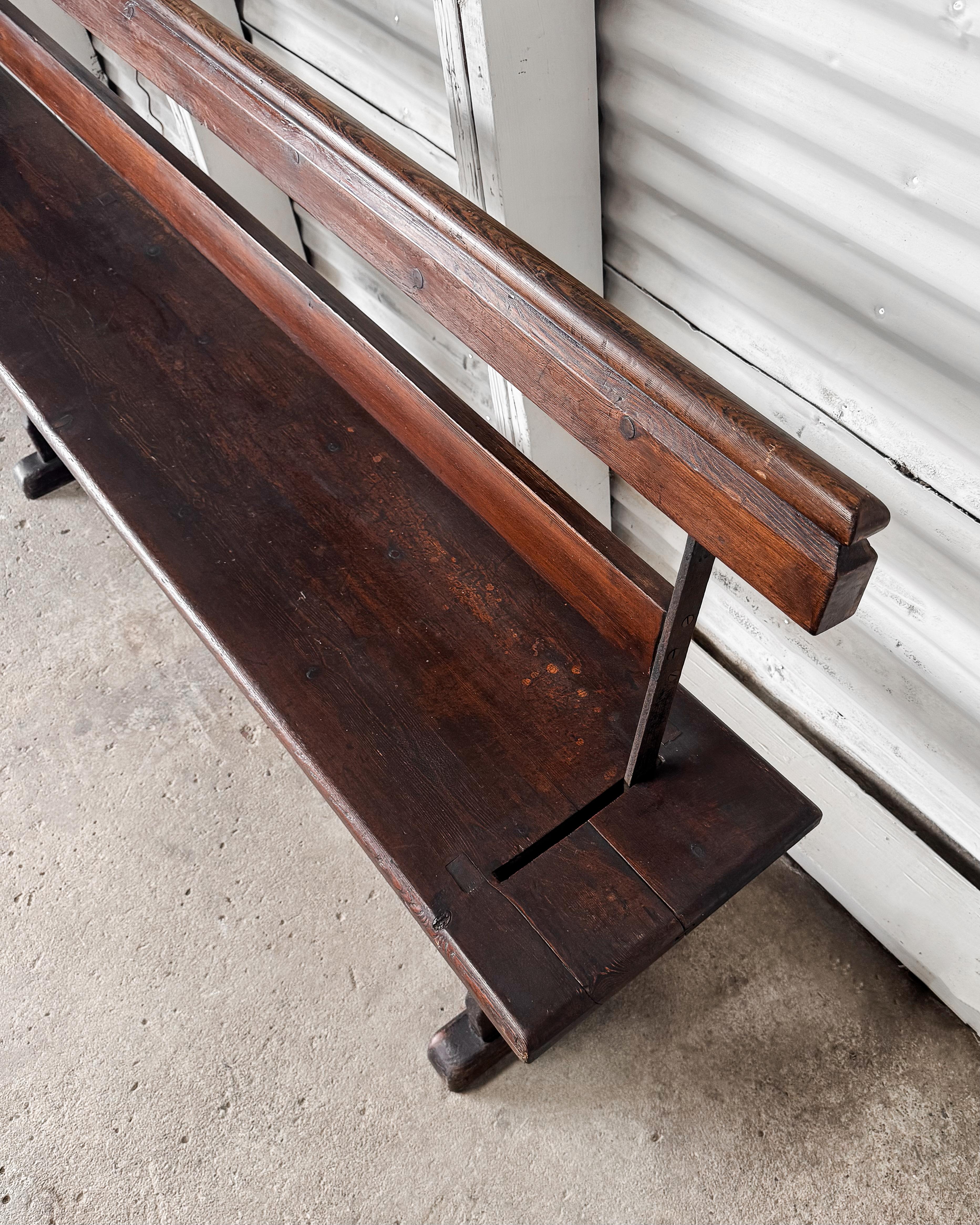 19th Century Welsh Railway Platform Bench 14