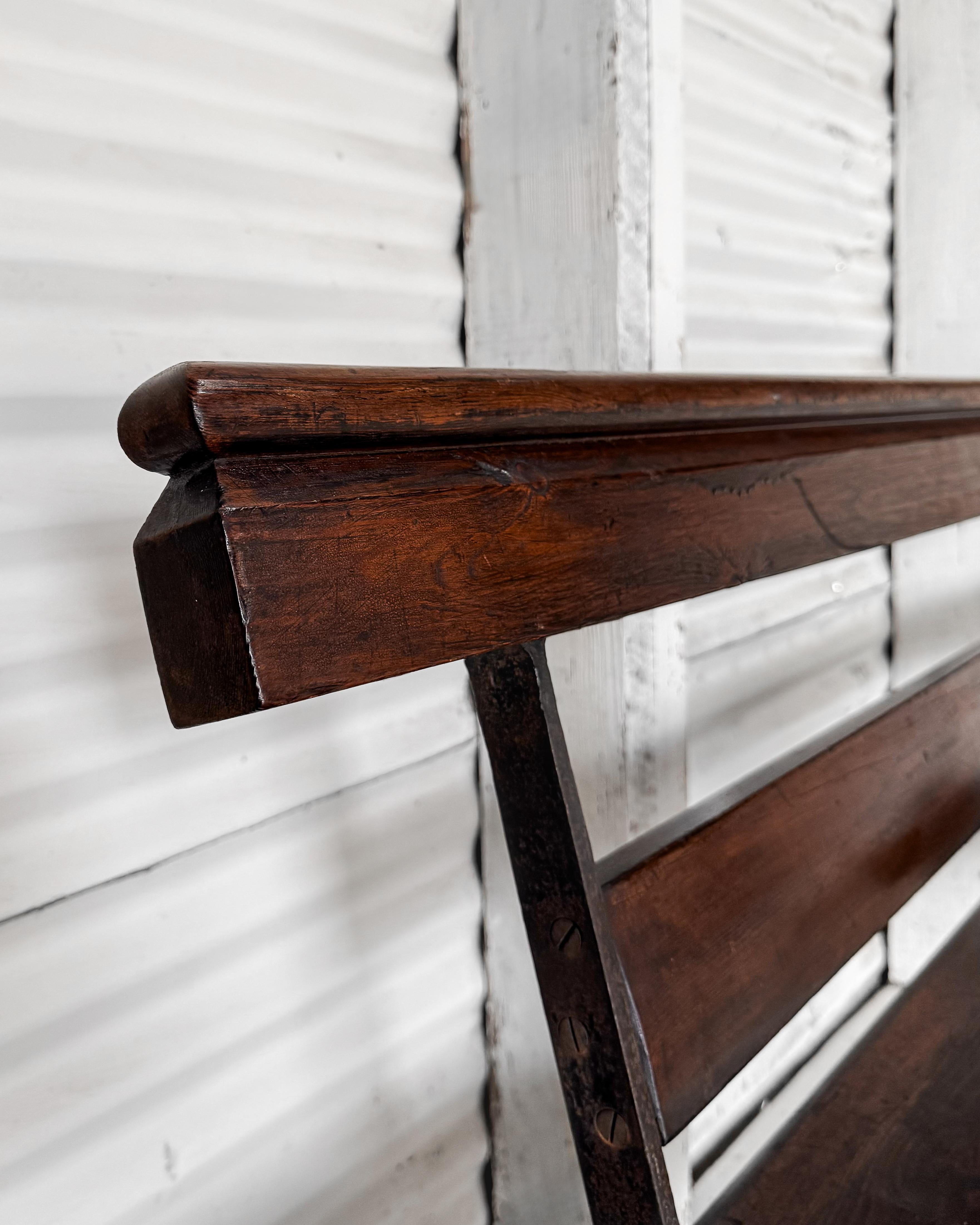 19th Century Welsh Railway Platform Bench 3