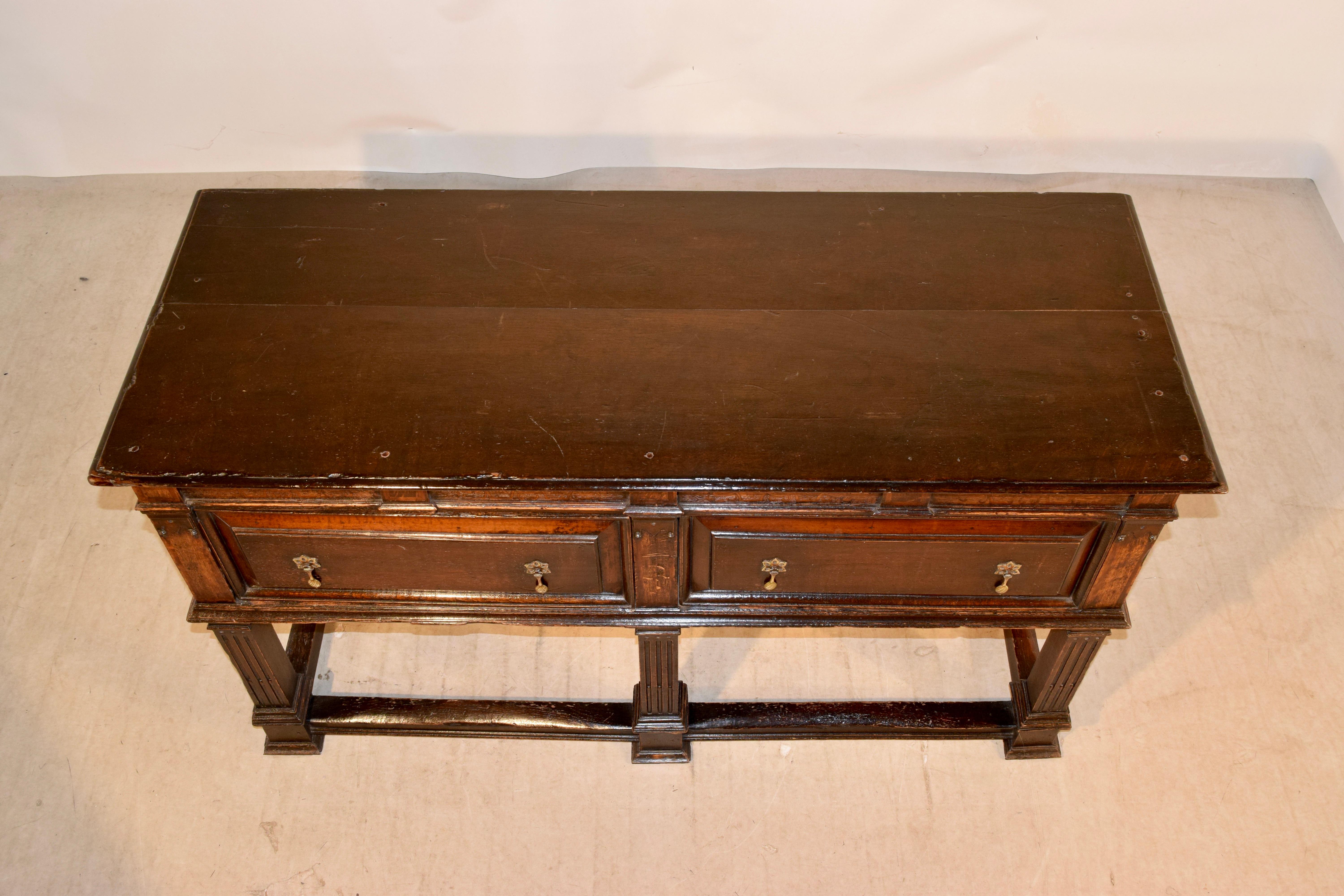 19th Century Welsh Sideboard In Good Condition In High Point, NC