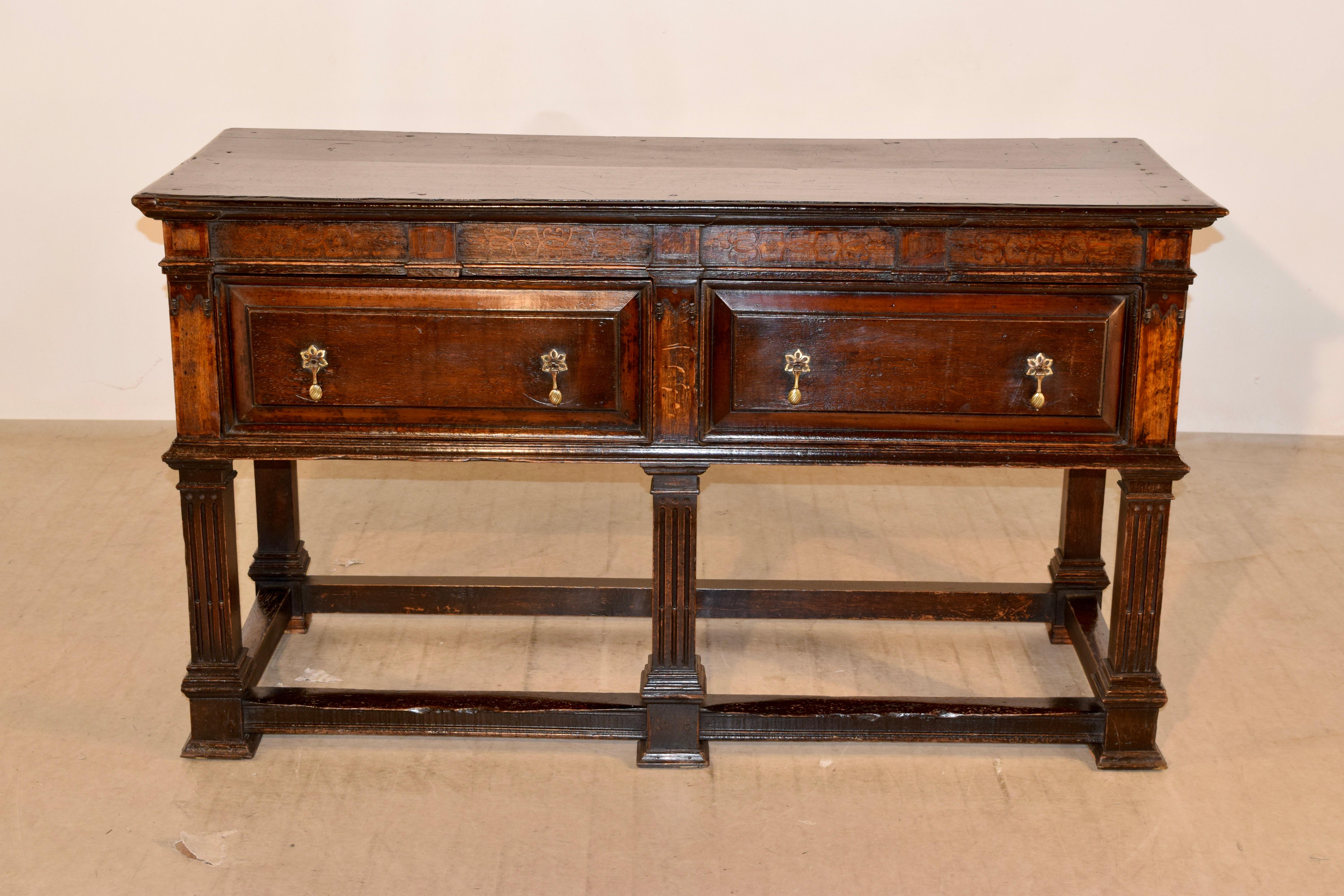 Oak 19th Century Welsh Sideboard