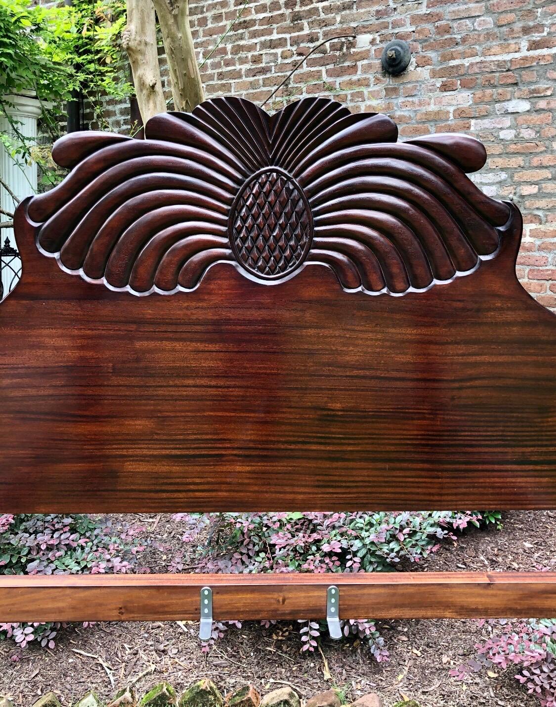19th Century West Indies Mahogany Jamaican Waterfall Bed 2