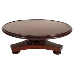 19th Century West Indies Mahogany Lazy Susan