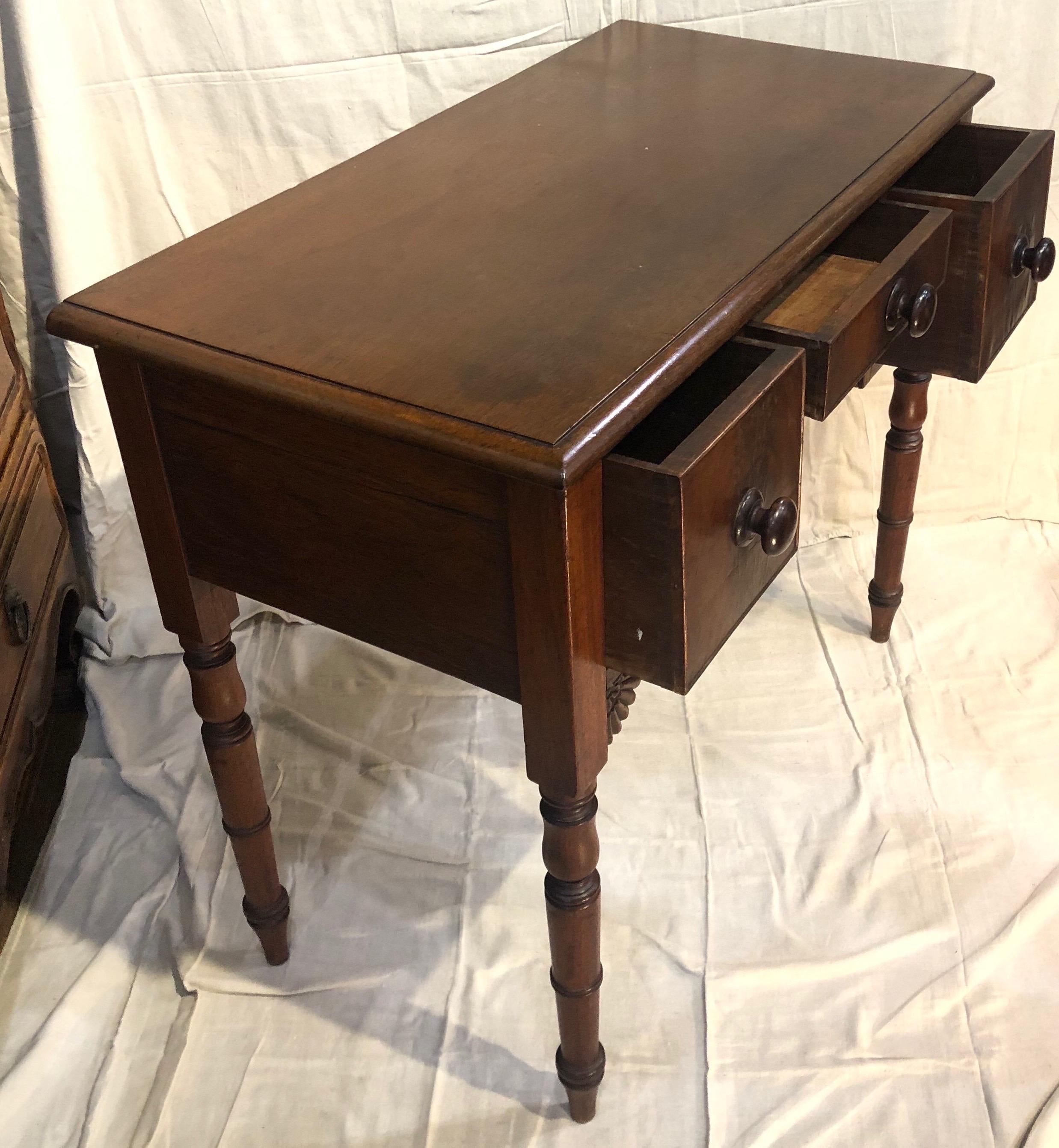 19th Century West Indies Mahogany Server In Good Condition For Sale In Charleston, SC