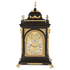 19th Century Westminster Chiming Bracket Clock