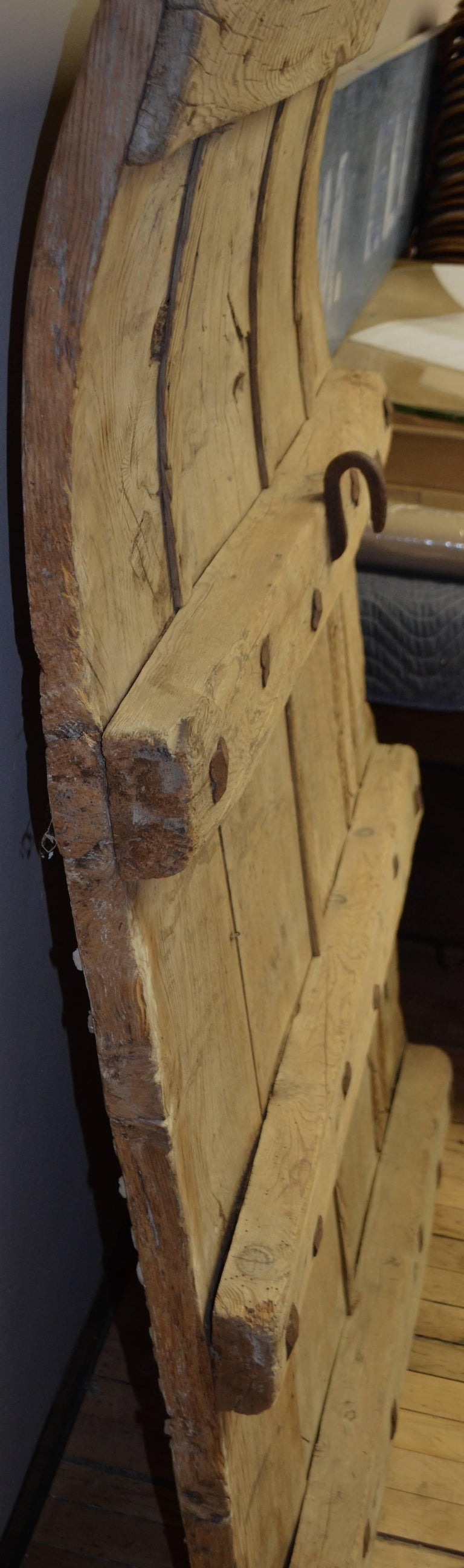 19th Century Wheat Thresher Sled from Spain as Agrarian, Sculptural