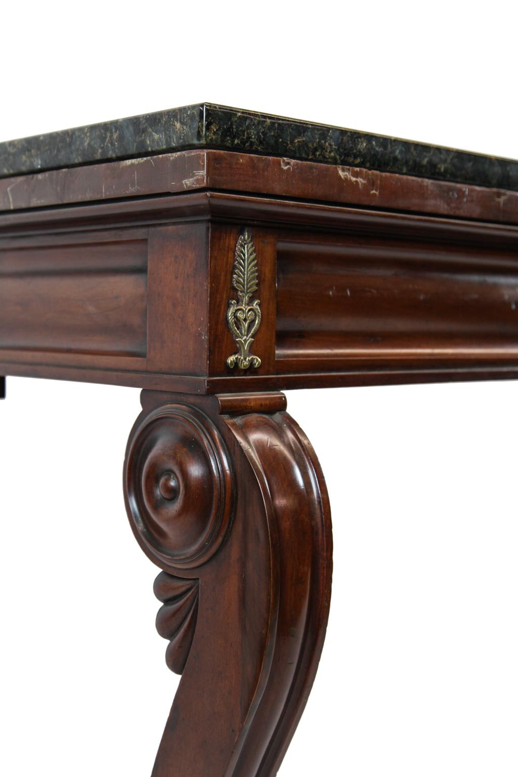 William IV 19th Century William 4th Console Table For Sale