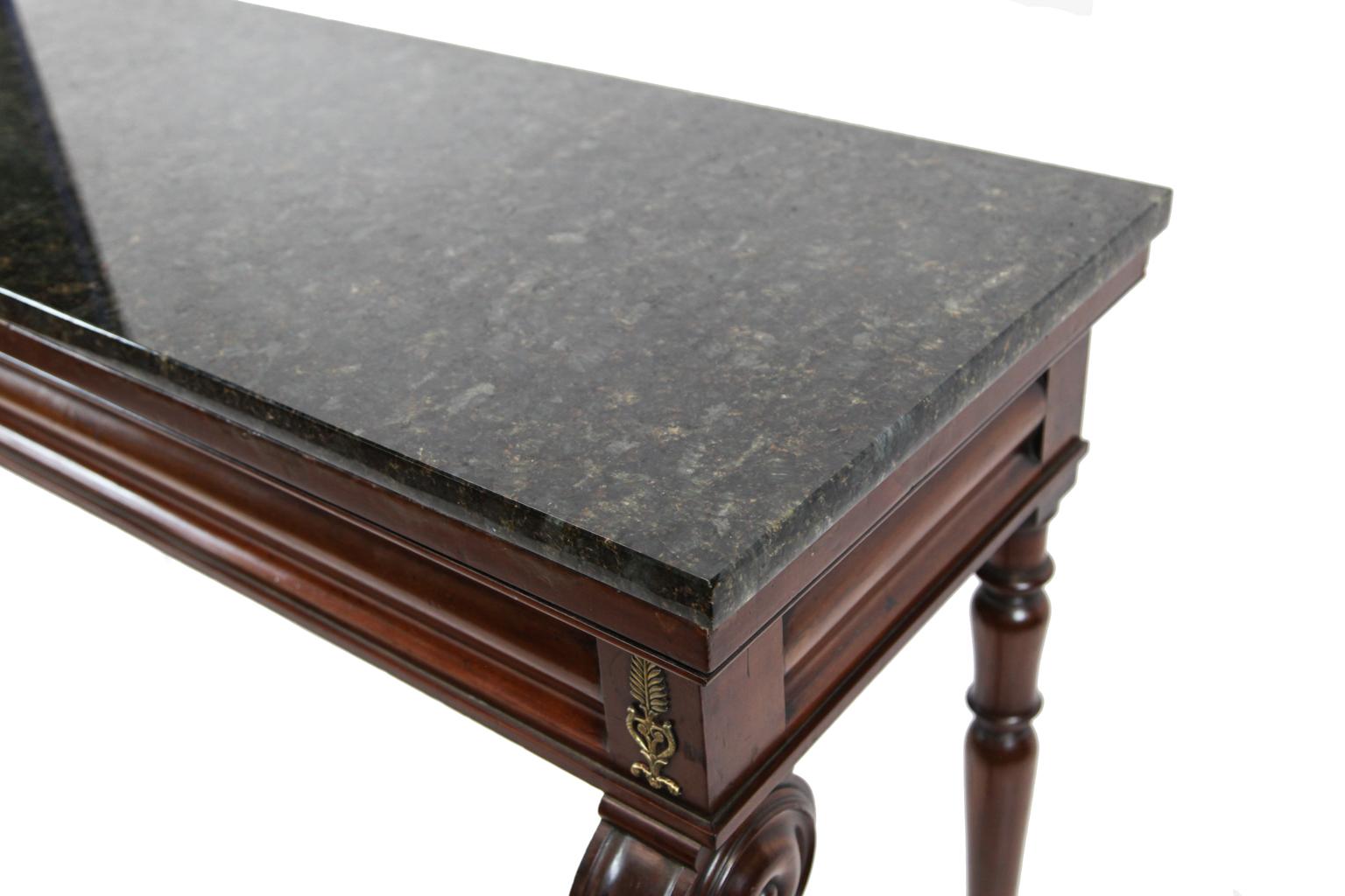 Laiton table console William du XIXe siècle en vente