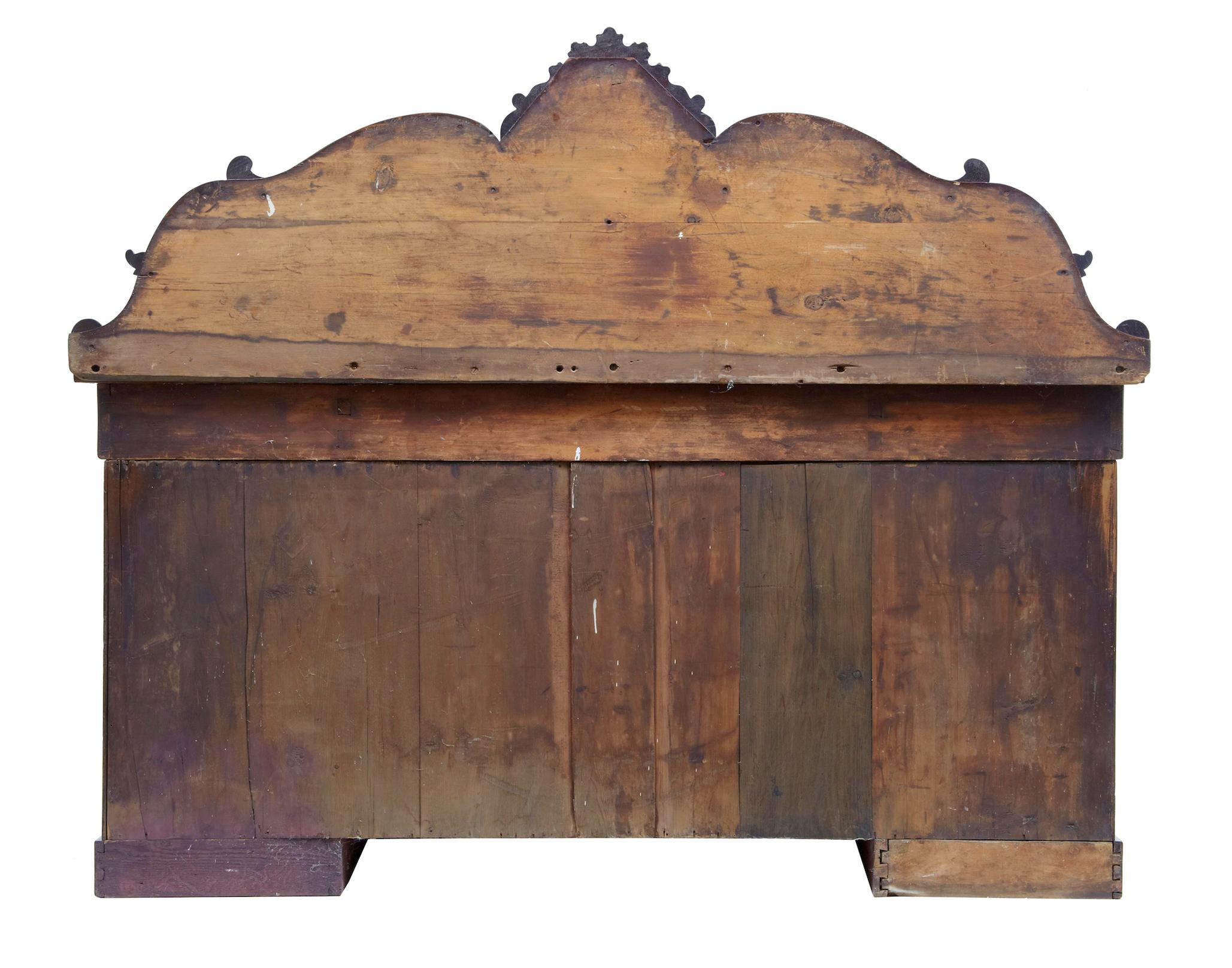Guglielmo IV Credenza in mogano intagliato William IV del XIX secolo in vendita