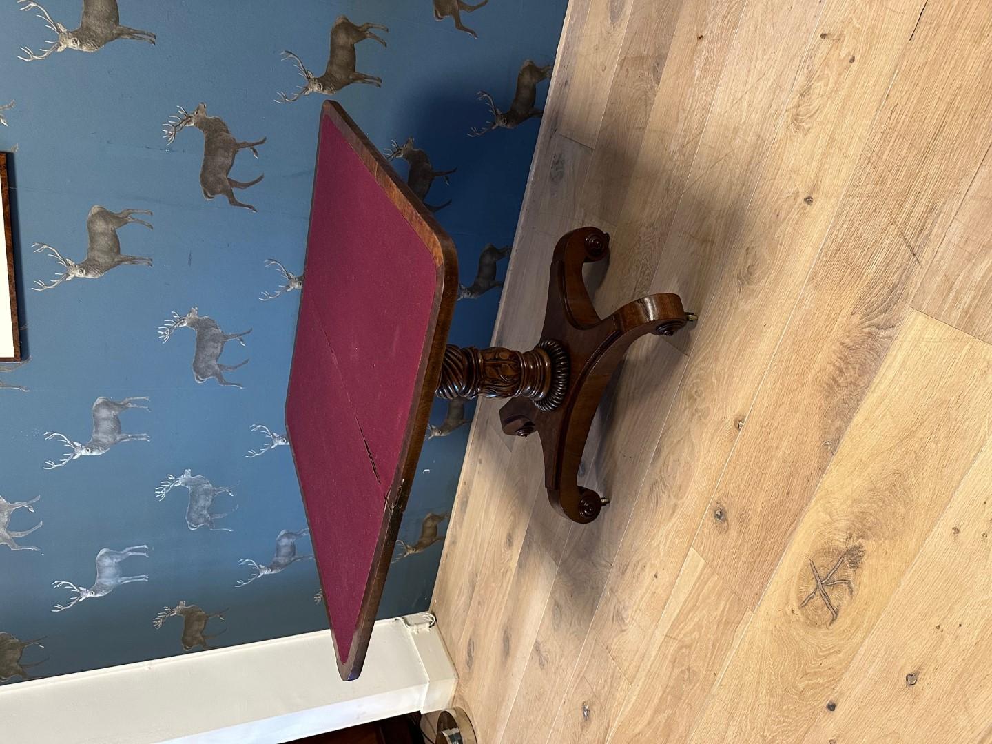 19th Century William IV game table For Sale 6