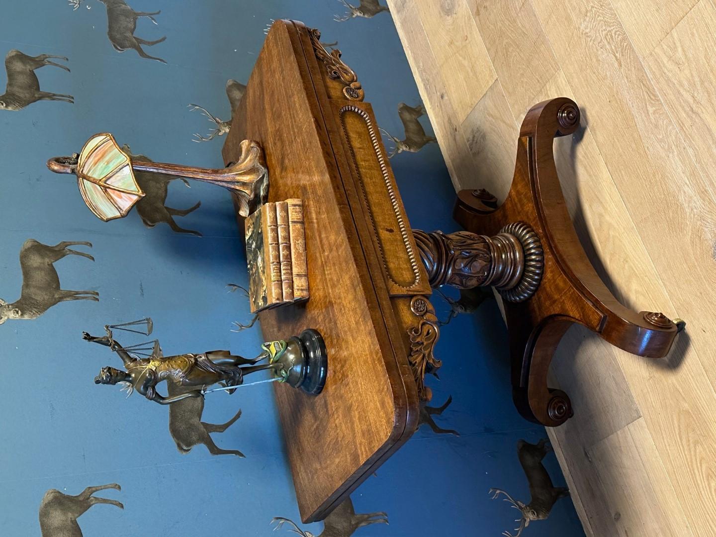 19th Century William IV game table For Sale 3