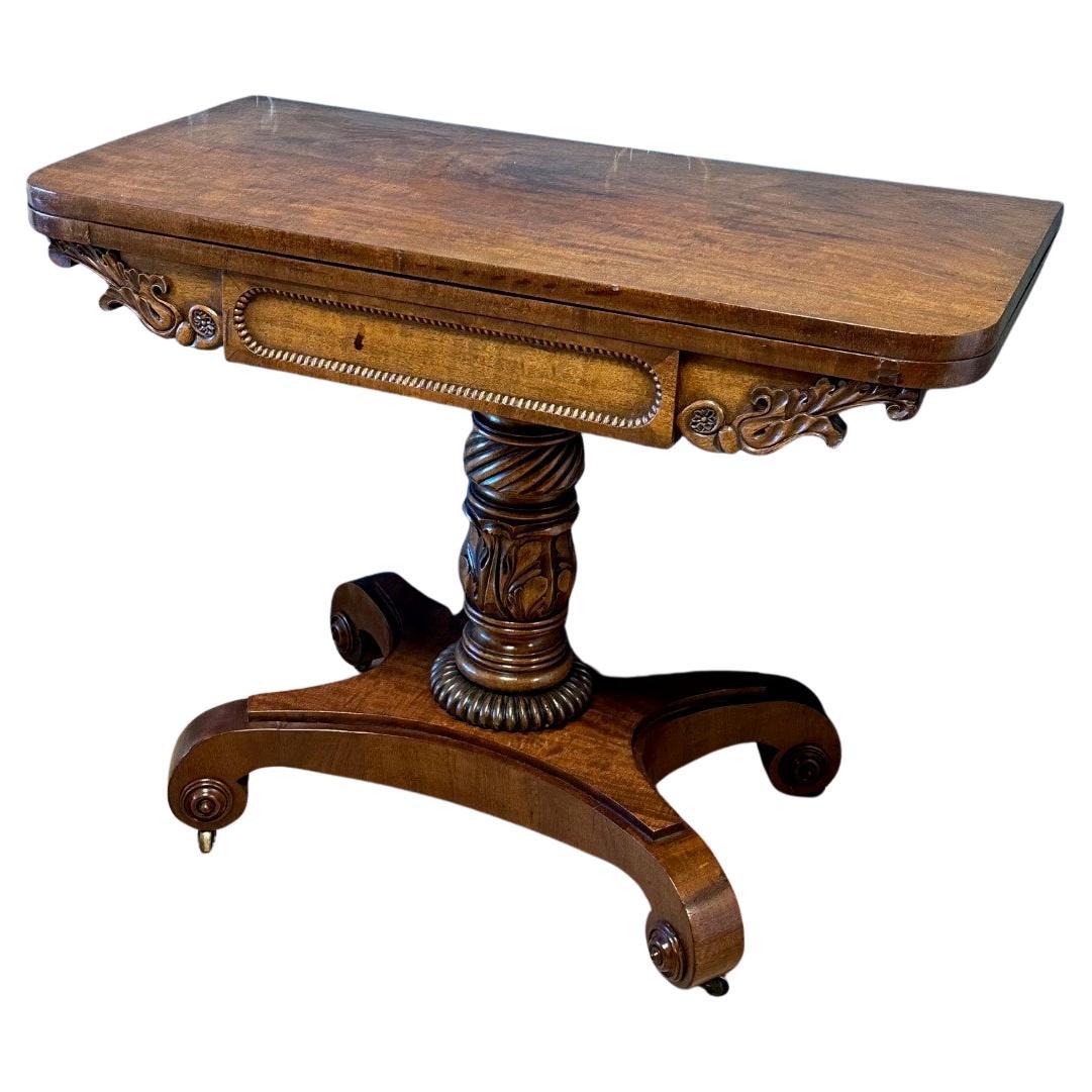 19th Century William IV game table