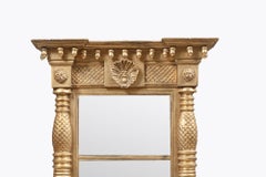 19th Century William IV Giltwood Occasional Mirror