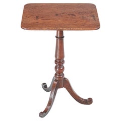 19th Century William IV Mahogany Tip-Up Wine Table