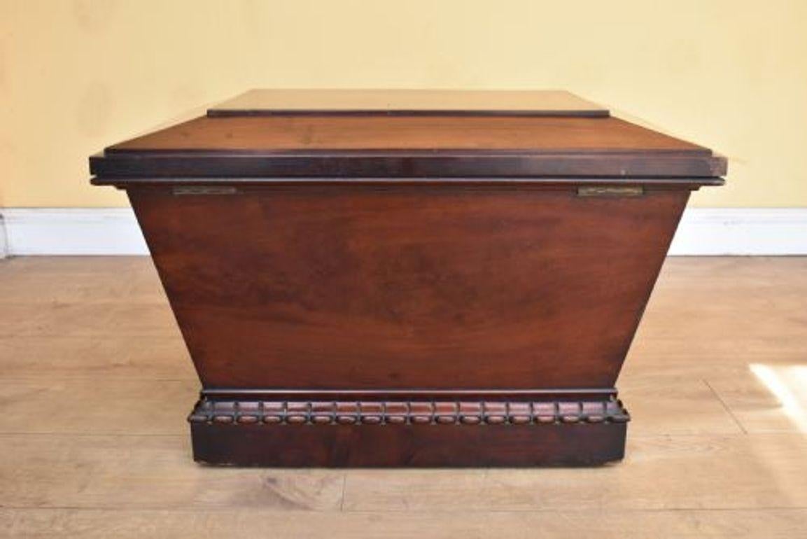 Enfriador de vino de caoba William IV del siglo XIX Caoba en venta