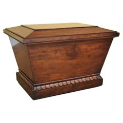 Antique 19th Century William IV Mahogany Wine Cooler