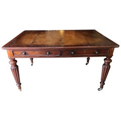 19th Century / William IV Mahogany Writing Table