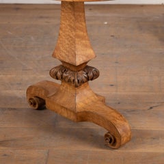 19th Century William IV Maple Centre Table