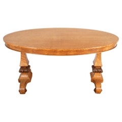 19th Century William IV Maple Centre Table