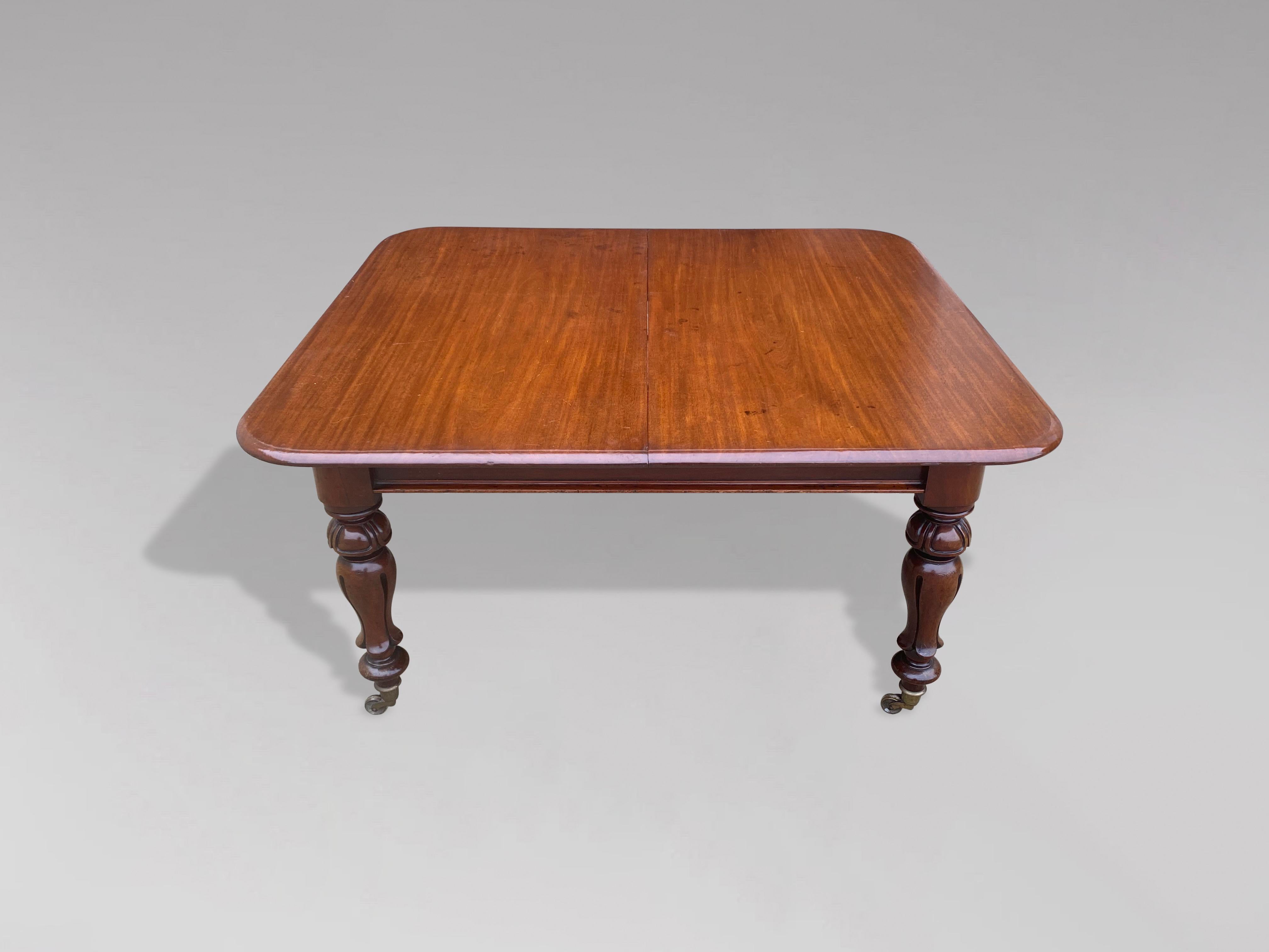 19th Century William IV Period Mahogany Dining Table In Good Condition For Sale In Petworth,West Sussex, GB