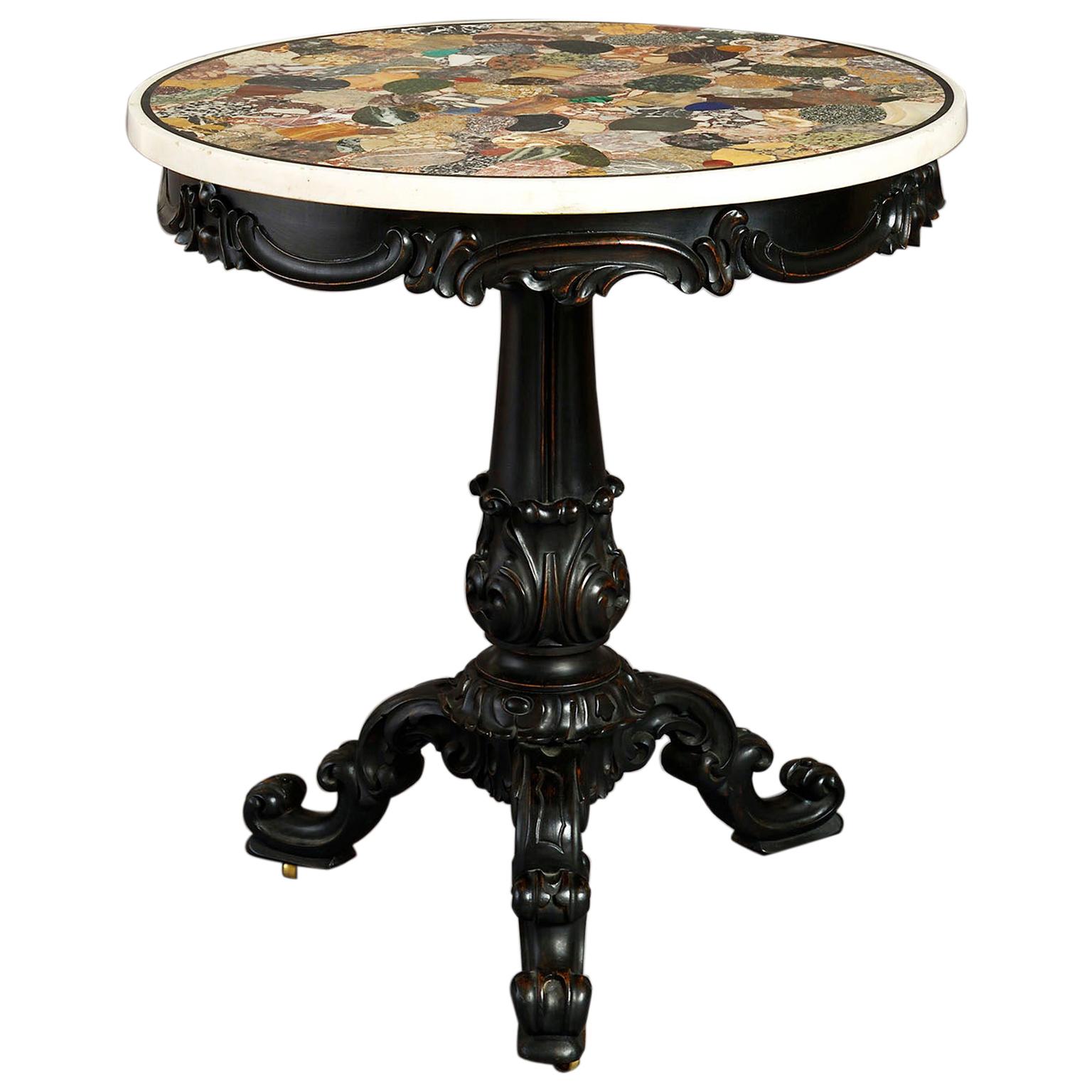 19th Century William IV Specimen Marble Centre Table